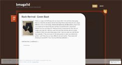 Desktop Screenshot of bmagalid.wordpress.com