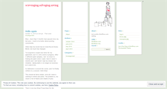 Desktop Screenshot of goobalicious.wordpress.com
