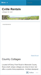 Mobile Screenshot of cvillerentals.wordpress.com