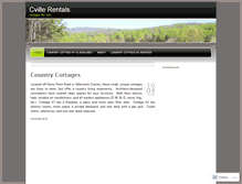 Tablet Screenshot of cvillerentals.wordpress.com