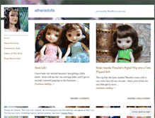 Tablet Screenshot of etheriadolls.wordpress.com