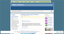 Desktop Screenshot of feminix.wordpress.com