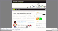 Desktop Screenshot of digitalprescriptions.wordpress.com