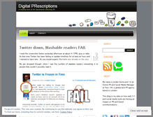 Tablet Screenshot of digitalprescriptions.wordpress.com