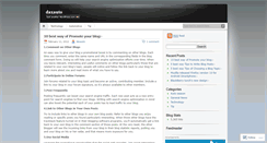 Desktop Screenshot of daxauto.wordpress.com