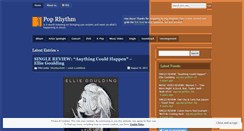 Desktop Screenshot of poprhythmblog.wordpress.com
