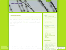 Tablet Screenshot of georgiaprisons.wordpress.com