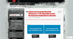 Desktop Screenshot of centuryindustriesinc.wordpress.com