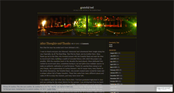 Desktop Screenshot of gratefulted.wordpress.com