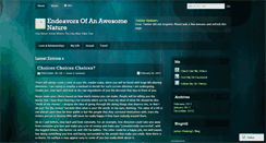 Desktop Screenshot of davidchalmers1.wordpress.com