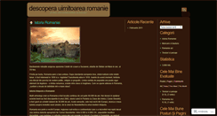 Desktop Screenshot of amazingromania.wordpress.com