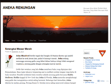 Tablet Screenshot of anekarenungan.wordpress.com