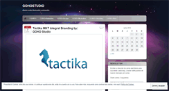 Desktop Screenshot of gohostudio.wordpress.com