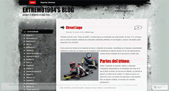 Desktop Screenshot of extremo1994.wordpress.com