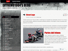 Tablet Screenshot of extremo1994.wordpress.com