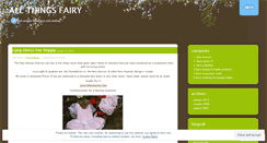 Desktop Screenshot of fairydresses.wordpress.com