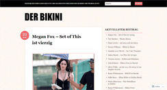 Desktop Screenshot of derbikini.wordpress.com