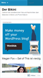 Mobile Screenshot of derbikini.wordpress.com