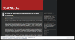 Desktop Screenshot of djaenlucha.wordpress.com