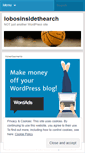 Mobile Screenshot of lobosinsidethearch.wordpress.com