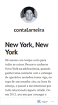 Mobile Screenshot of contalameira.wordpress.com