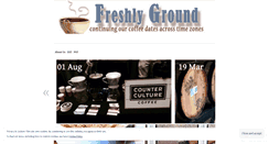 Desktop Screenshot of freshlygroundposts.wordpress.com