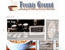 Tablet Screenshot of freshlygroundposts.wordpress.com