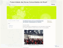 Tablet Screenshot of fraterbrasil.wordpress.com