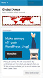 Mobile Screenshot of globalxmas.wordpress.com