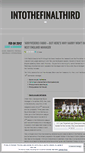 Mobile Screenshot of intothefinalthird.wordpress.com