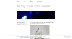 Desktop Screenshot of aleksandramilne.wordpress.com