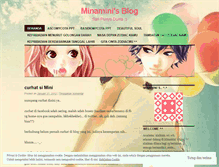 Tablet Screenshot of minamini.wordpress.com