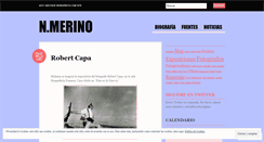 Desktop Screenshot of nicolasmerino.wordpress.com