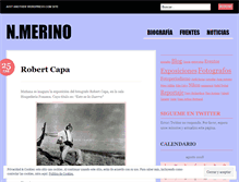 Tablet Screenshot of nicolasmerino.wordpress.com