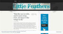 Desktop Screenshot of littlefeathernorth.wordpress.com