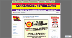Desktop Screenshot of carabanchelrepublicano.wordpress.com
