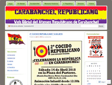 Tablet Screenshot of carabanchelrepublicano.wordpress.com