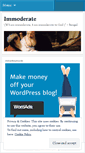 Mobile Screenshot of immoderate.wordpress.com