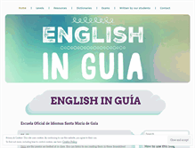 Tablet Screenshot of englishinguiaintermedio.wordpress.com