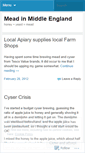 Mobile Screenshot of meadinmiddleengland.wordpress.com