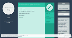 Desktop Screenshot of kammbia1.wordpress.com