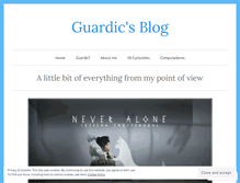 Tablet Screenshot of guardic.wordpress.com