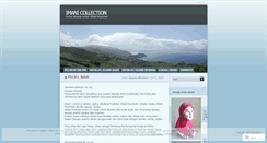 Desktop Screenshot of imanicollection.wordpress.com