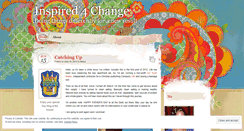 Desktop Screenshot of inspired4change.wordpress.com