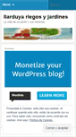 Mobile Screenshot of ilarduyariegosyjardines.wordpress.com