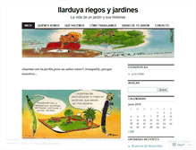 Tablet Screenshot of ilarduyariegosyjardines.wordpress.com