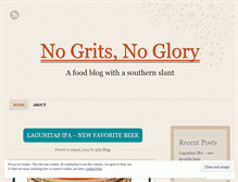 Tablet Screenshot of nogritsnoglory.wordpress.com