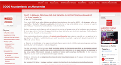 Desktop Screenshot of ccooalcobendas.wordpress.com
