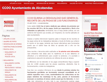 Tablet Screenshot of ccooalcobendas.wordpress.com