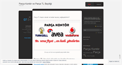 Desktop Screenshot of parcatlkontor.wordpress.com